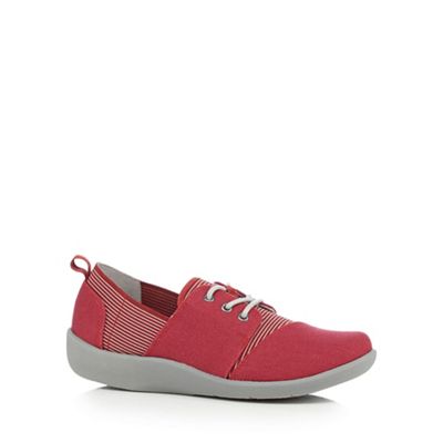 Clarks Red 'Sillian Joss' casual shoes